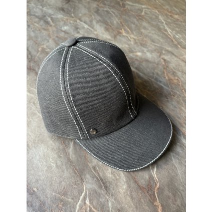 Hermès šedivá kšiltovka