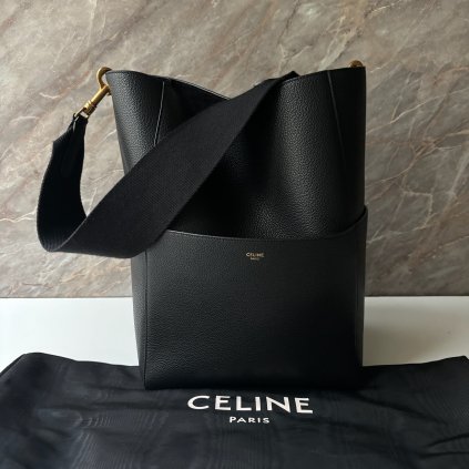 Celine černá Sangle kabelka