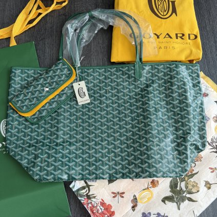 Goyard St. Louis GM zelená