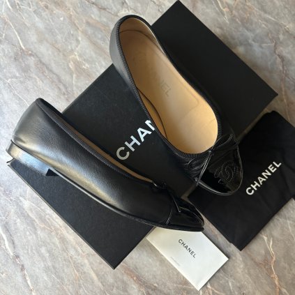 Chanel černé baleríny