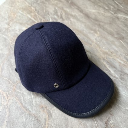 Hermès modrá kšiltovka