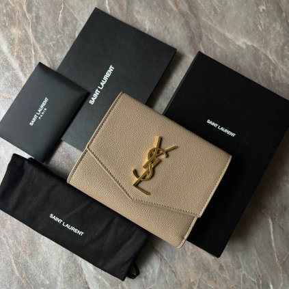 Saint Laurent Uptown compact peněženka