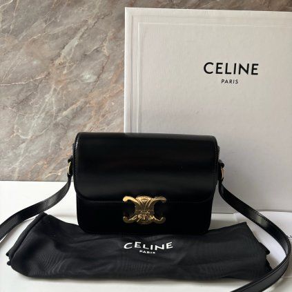 Celine Teen Triomphe černá kabelka
