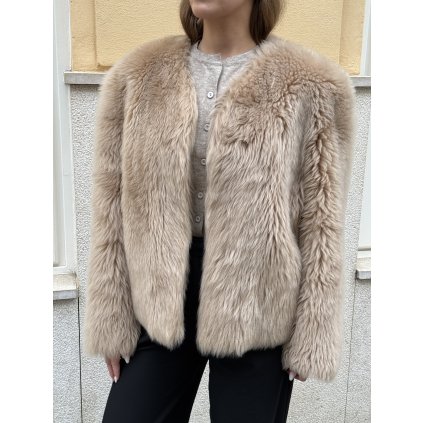 Ivana Mentlova shearling kožich