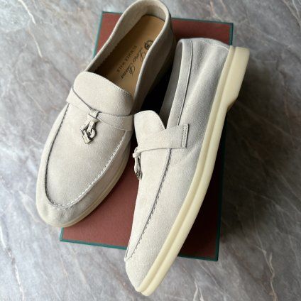 Loro Piana šedivé Summer Walk