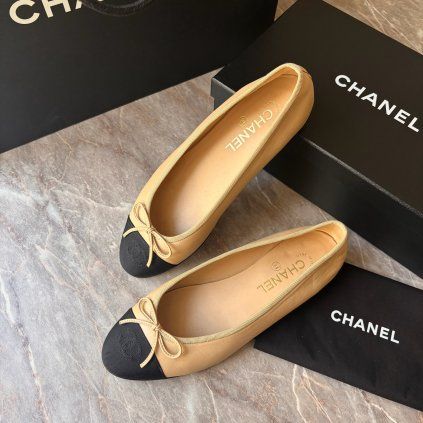 Chanel béžové baleríny