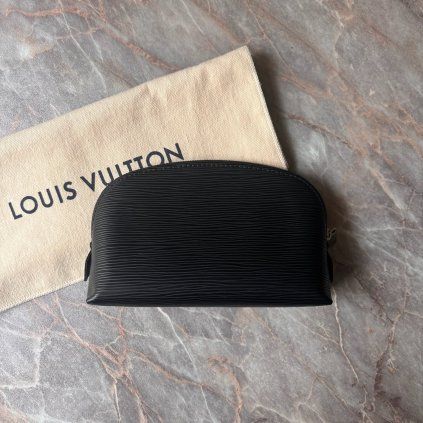 Louis Vuitton černá Epi kosmetická taštička