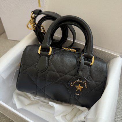 Dior černá Groove 17 nano kabelka