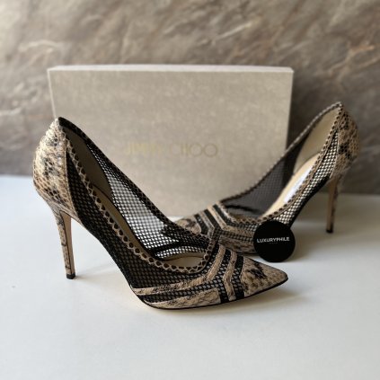 Jimmy Choo python lodičky