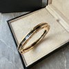 Bvlgari B.zero1 bangle Rose gold black ceramic