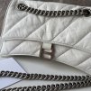 Balenciaga bílá Crush crossbody kabelka