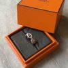 Hermès stříbrný Chaine d Ancre prsten