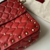 Valentino červená Spike kabelka