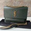 Saint Laurent Sunset khaki kabelka