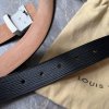 Louis Vuitton Epi Noir pásek