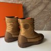 Hermès hnědé Fresh boots