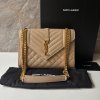 Saint Laurent Envelope béžová kabelka