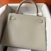 Hermès Kelly 25 Beton, palladium hardware