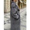 Ivana Mentlova shearling kabát