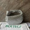 Bottega Veneta mini mettalic Jodie kabelka