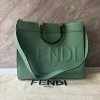 Fendi zelená tote kabelka