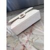Chanel small Double Flapbag v bílé