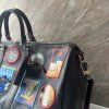 Louis Vuitton Keepall Bandouliere Bag Alps Patches Damier Graphite 45