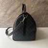Louis Vuitton Keepall Bandouliere Bag Alps Patches Damier Graphite 45