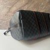 Louis Vuitton Keepall Bandouliere Bag Alps Patches Damier Graphite 45