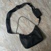 Prada černá Nylon kabelka