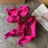 Christian Louboutin růžové podpatky