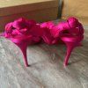Christian Louboutin růžové podpatky