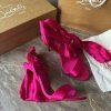 Christian Louboutin růžové podpatky