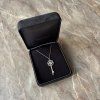 Tiffany&Co. briliantový náhrdelník klíč