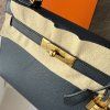 Hermès Kelly 28 Sellier, Epsom Bleu Indigo
