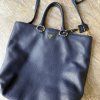 Prada modrá shopper bag