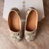 Dior modro bílé espadrillky