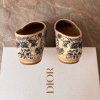 Dior modro bílé espadrillky