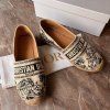 Dior modro bílé espadrillky