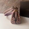 Bottega Veneta Dahlia Burano Python fialová kabelka
