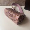 Bottega Veneta Dahlia Burano Python fialová kabelka
