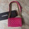 Chanel růžová Boy small