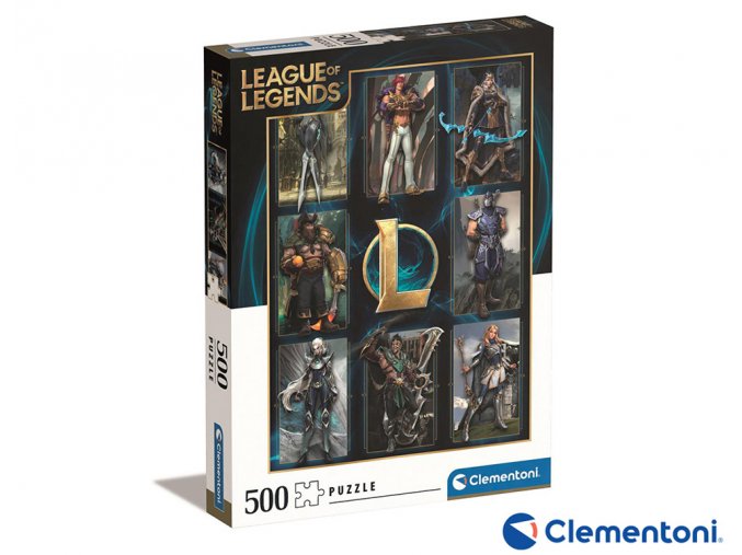 82010 clementoni puzzle 500 league of legends