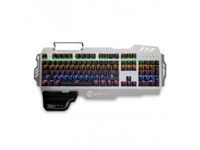 Ergonomická herní klávesnice s podsvícením PK-900 (Barva Ružová)