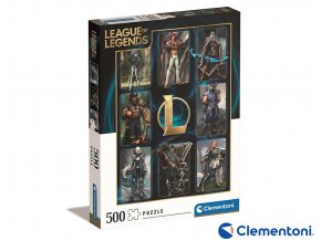 82010 clementoni puzzle 500 league of legends