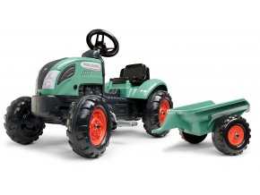 79793 falk traktor slapaci farm lander 2054l s privesem zeleny