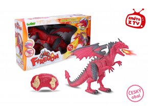 70748 firegon ohnivy drak s efekty rc 45 cm