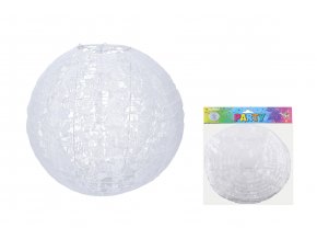 76097 lampion koule 30 cm kvetina