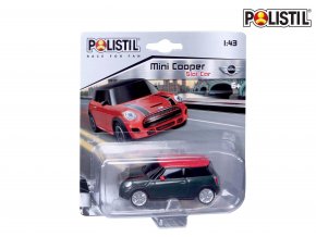 70073 polistil mini cooper slot car 1 43 black