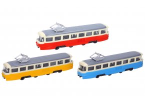 70595 tramvaj kovova s efekty 16 cm